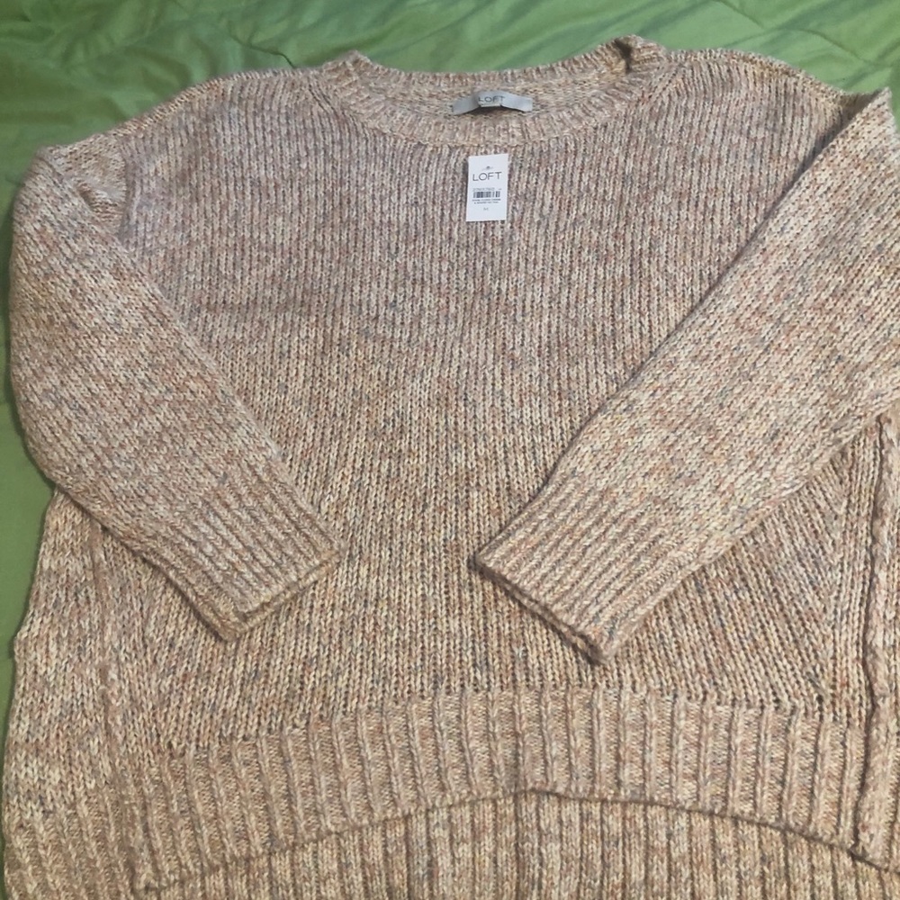 LOFT Multicolor Sweater M